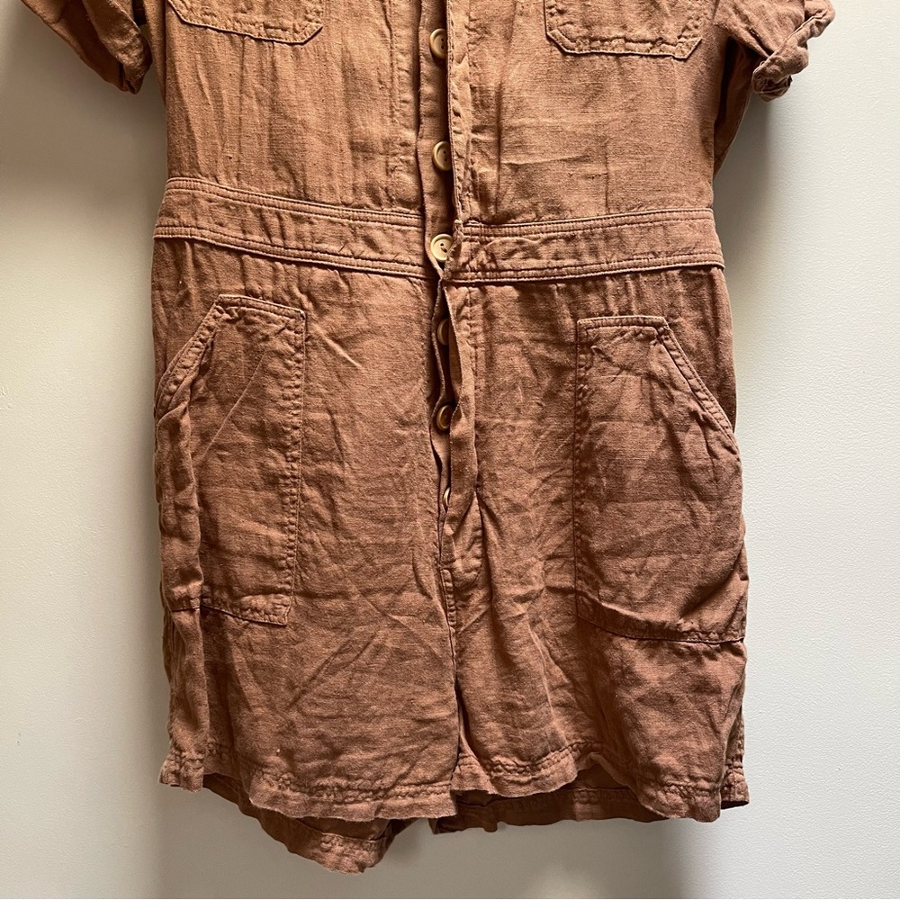 MATE the label short sleeve line romper - Picture 6 of 7
